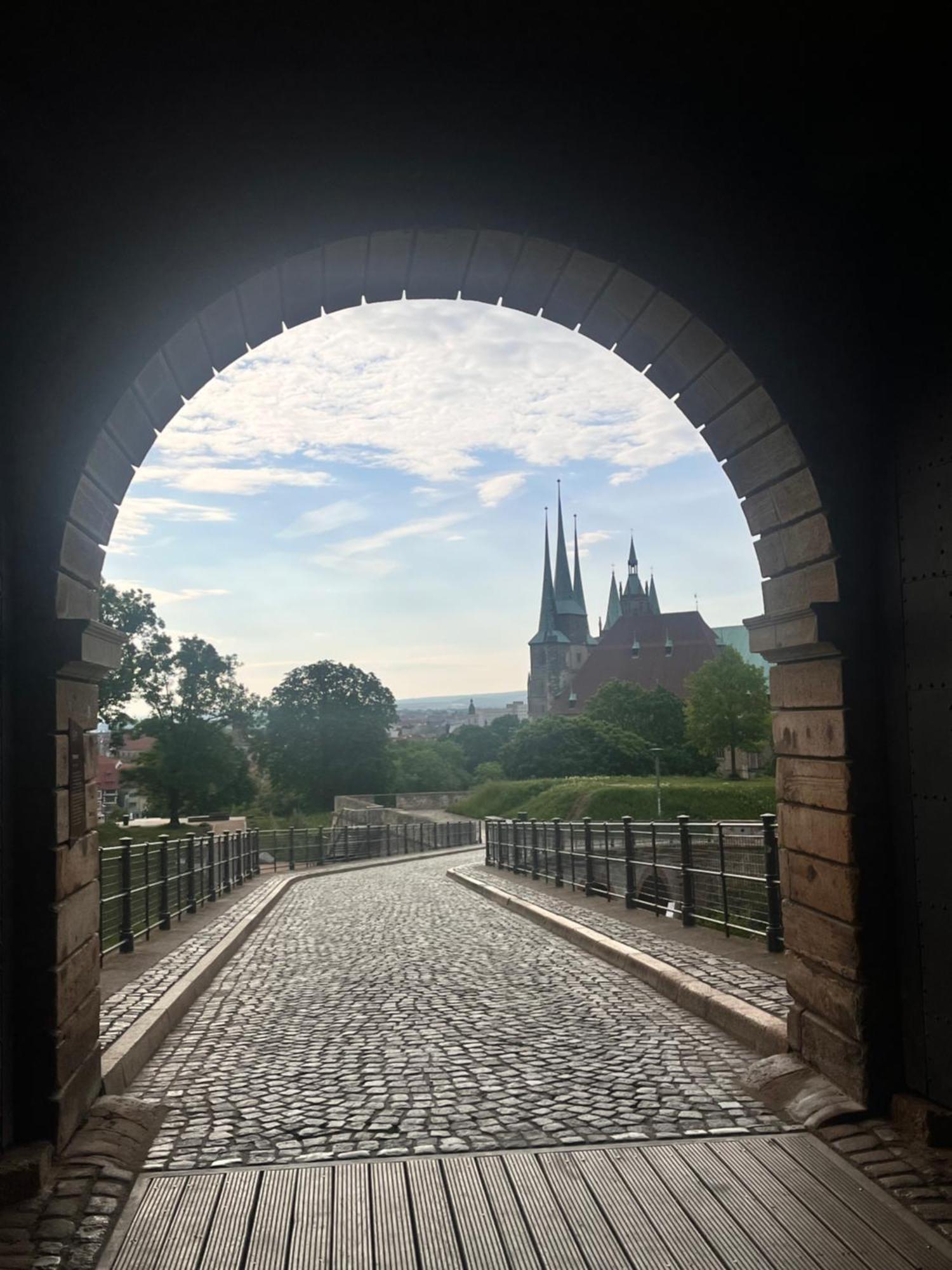 Ferienwohnung In Der Altstadt Von แอร์ฟวร์ท ภายนอก รูปภาพ